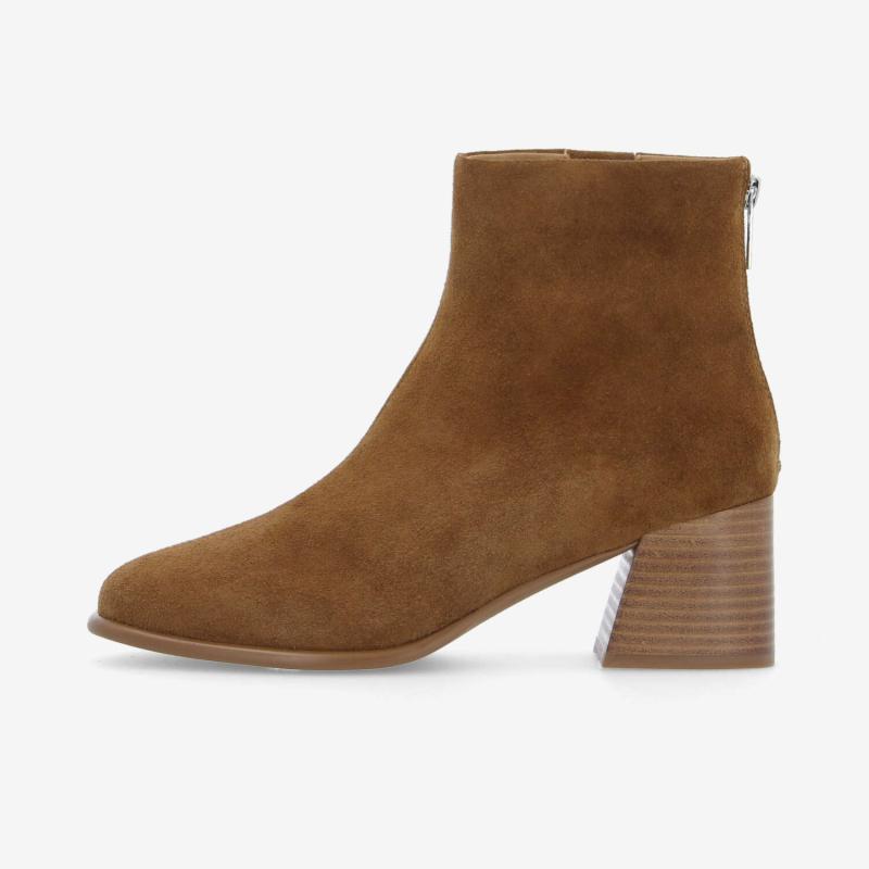 SKARA BOOTS W - SUEDE - COGNAC